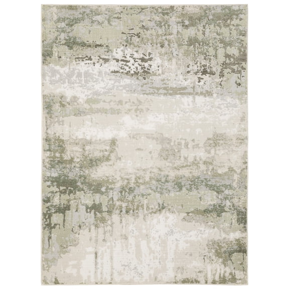 Sphinx Caravan Area Rug 2061W Beige Shaded Worn 3' 3" x 5' Rectangle