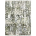 thumbnail image 1 of Oriental Weavers Caravan Area Rug - 2060F - 5'3" x 7'6" - in Green/ Blue - Modern Style, Stain Resistant, Family and Pet Friendly , Bedroom, Office Rug, 1 of 7