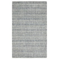 Oriental Weavers Circa Hand-made Wool Blend Area Rug - CIR05 - 5' x 8' - in Gray/ Blue - Modern Industrial Style, Hand-Made Wool Blend Rugs, Bedroom, Office Rug