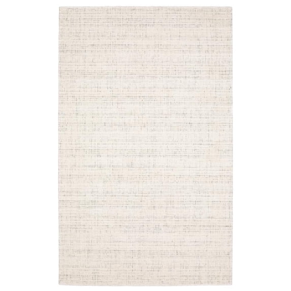 Oriental Weavers Circa Hand-made Wool Blend Area Rug - CIR08 - 5' x 8' - in Ivory/ Gray - Modern Industrial Style, Hand-Made Wool Blend Rugs, Bedroom, Office Rug