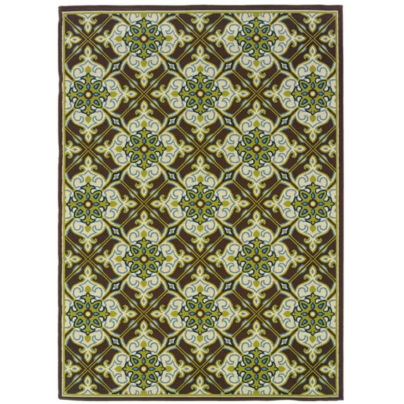 Oriental Weavers Caspian 3.58 X 5.5 Indoor/Outdoor Rug - 1005D