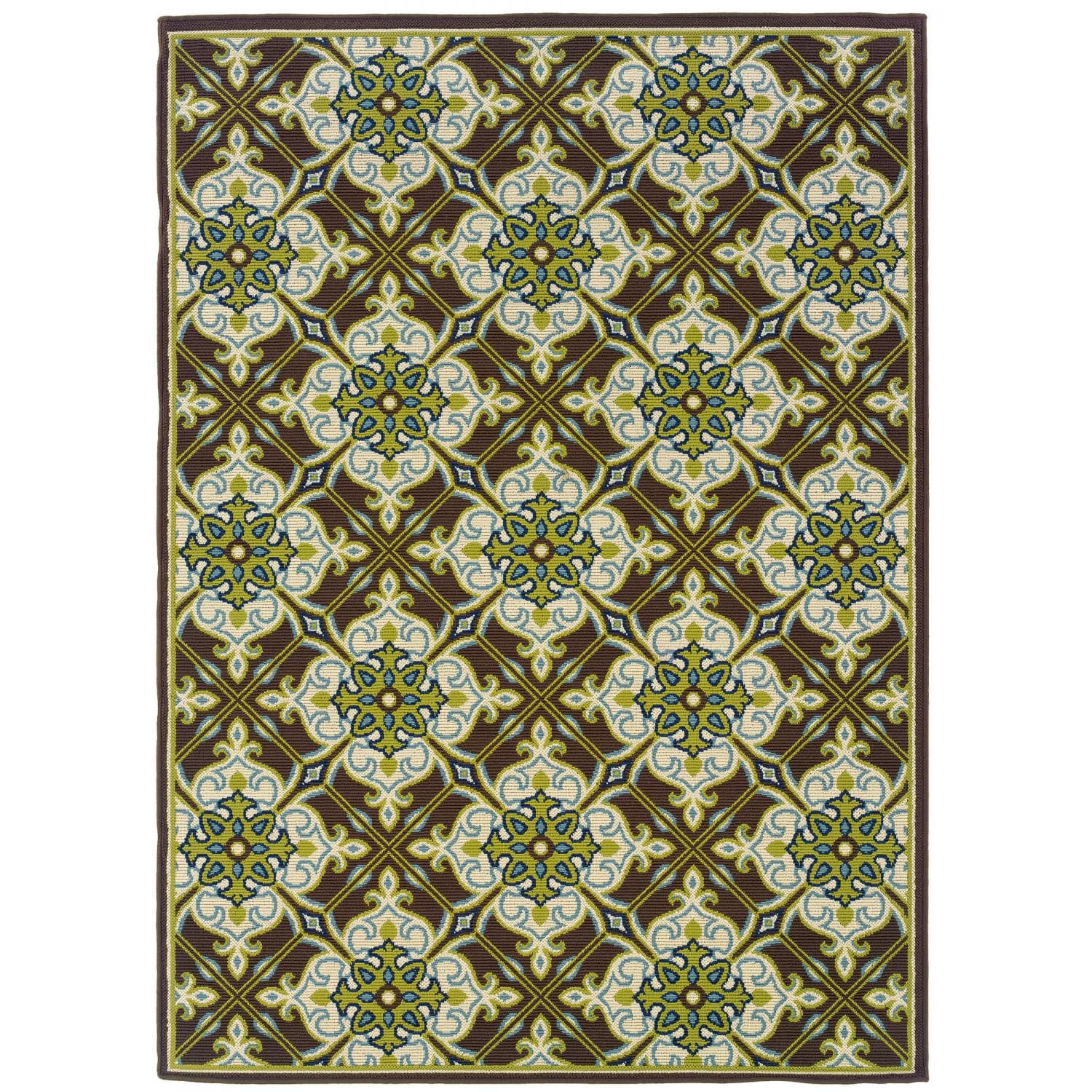 Oriental Weavers Caspian 6.58 X 9.5 Indoor/Outdoor Rug - 1005D ...