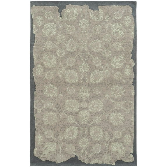 Oriental Weavers Color Influence 45101 Grey/ Green 5' X 8' Indoor Area Rug