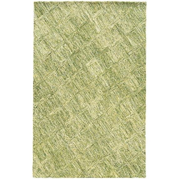 Oriental Weavers Colorscape 42105 Green 3'6" X 5'6" Indoor Area Rug