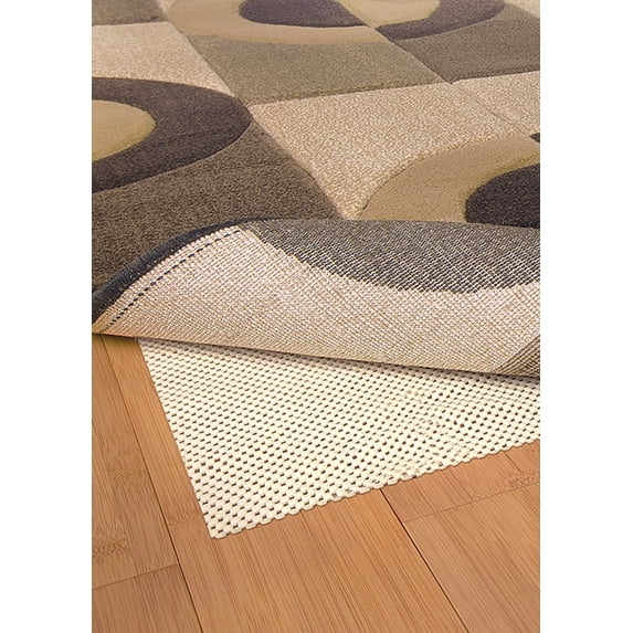 Oriental Weavers Cushion Hold Rug Indoor Pad - 11'8" x 14'8" - in Beige, Cut to Size, Hard-Surface Rug Pad, For Great Room, Dining, Living Room Size Rugs