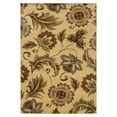 thumbnail image 1 of Oriental Weavers Darcy 701W Beige/Gold Floral Rectangle Indoor Area Rug, 1 of 2