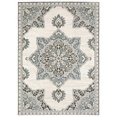 thumbnail image 1 of Oriental Weavers Ellington Area Rug - ELL01 - 2'3" x 7'6" - in Grey/ Blue - Vintage Inspired, Stain Resistant, Family and Pet Friendly , Entryway, Hallway Runner Rug, 1 of 2