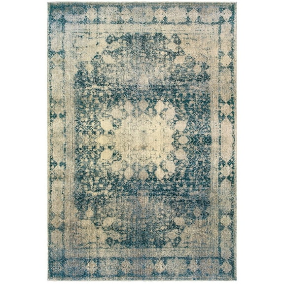 Oriental Weavers EMPIRE Ivory 9'10 X 12'10 Area Rug