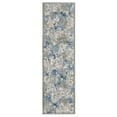 thumbnail image 1 of Oriental Weavers Easton Area Rug - 3313Q - 2'3" x 7'6" - in Grey/ Blue - Modern Style, Stain Resistant, Family and Pet Friendly , Entryway, Hallway Runner Rug, 1 of 3