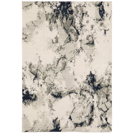 Oriental Weavers Evolution 0978A Ivory/ Beige 2'3" X 8' Indoor Area Rug