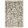 thumbnail image 1 of Oriental Weavers Florence Area Rug - 1002E - 9'10" x 12'10" - in Grey/ Beige - Vintage Inspired, Stain Resistant, Family and Pet Friendly , Family, Dining, Living Room Rug, 1 of 8