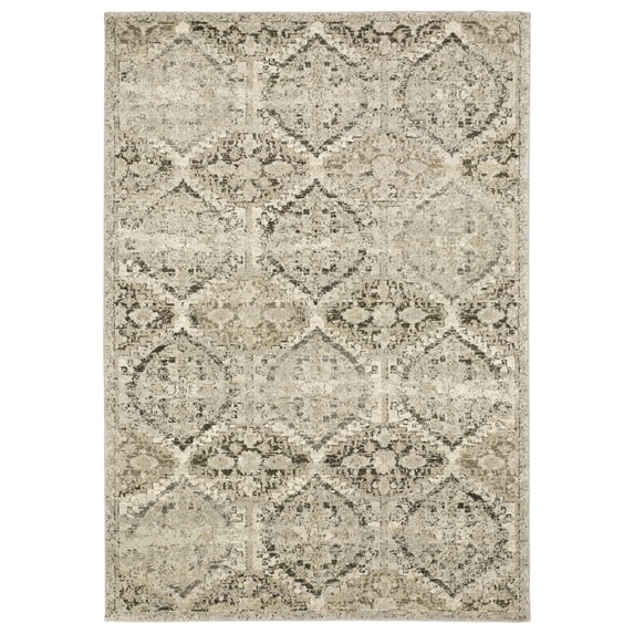 Oriental Weavers FLORENCE Ivory 5' 3 X 7' 6 Area Rug