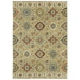 thumbnail image 1 of Oriental Weavers Francesca Area Rug - FR05D - 2'3" x 7'6" - in Tan/ Multi - Vintage Inspired, Stain Resistant, Family and Pet Friendly , Entryway, Hallway Runner Rug, 1 of 4