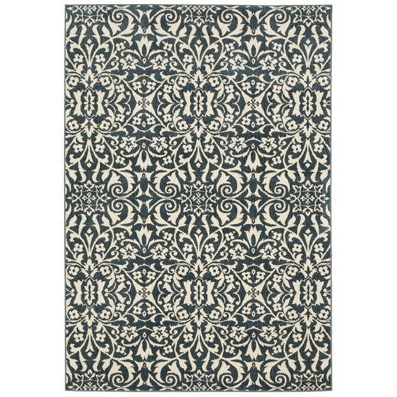 Oriental Weavers Fiona Indoor Rug Rectangle Area Rug Blue 9'10" X 12'10"