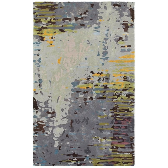 Sphinx Galaxy Area Rug 21907 Multi Faded Striped 8' x 10' Rectangle