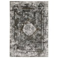 thumbnail image 1 of Oriental Weavers Gemini Area Rug - 090O2 - 7'10" x 10'10" - in Charcoal/ Grey - Modern Style, Stain Resistant, Family and Pet Friendly , Dining, Living Room Rug, 1 of 2