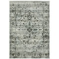 thumbnail image 1 of Oriental Weavers Gemini Area Rug - 020Z2 - 5'3" x 7'6" - in Gray/ Blue - Modern Style, Stain Resistant, Family and Pet Friendly , Bedroom, Office Rug, 1 of 2
