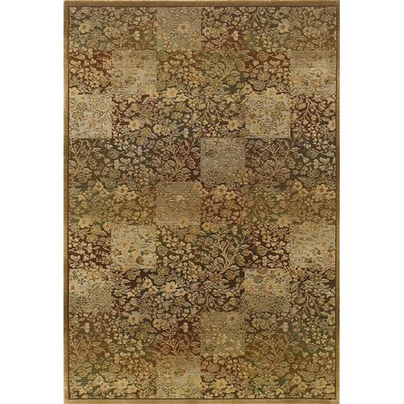 Oriental Weavers Generations Indoor Rug Rectangle Area Rug Green 7'10" X 11'