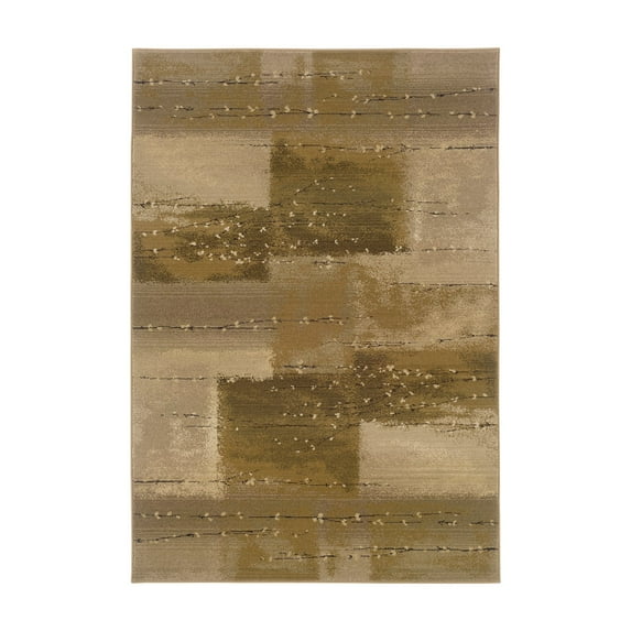 Oriental Weavers Genesis Indoor Rug Rectangle Area Rug Tan 7'10" X 11' 0"
