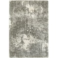 thumbnail image 1 of Oriental Weavers Henderson Shag Area Rug - 5503H - 3'10" x 5'5" - in Grey/ Ivory - Plush Soft Shag, Modern Style, Stain Resistant, Cushion Feel, Entrway, Bedroom Rug, 1 of 3