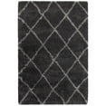 thumbnail image 1 of Oriental Weavers Henderson Shag Area Rug - 090K1 - 9'10" x 12'10" - in Charcoal/ Grey - Plush Soft Shag, Modern Style, Stain Resistant, Cushion Feel, Family, Dining, Living Room Rug, 1 of 4