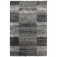 thumbnail image 1 of Oriental Weavers Henderson Shag Area Rug - 531Z1 - 7'10" x 10'10" - in Gray/ Charcoal - Plush Soft Shag, Modern Style, Stain Resistant, Cushion Feel, Dining, Living Room Rug, 1 of 4