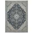 thumbnail image 1 of Oriental Weavers Intrigue Area Rug INT07 Traditional Blue Medallion Floral 2' 3" X 7' 6" Rectangle, 1 of 5