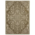 thumbnail image 1 of Oriental Weavers Intrigue Area Rug INT11 Traditional Gold Medallion Floral 3'10" X 5' 5" Rectangle, 1 of 5