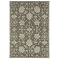 thumbnail image 1 of Oriental Weavers Intrigue Area Rug - INT01 - 3'10" x 5'5" - in Gray/ Light Gray - Vintage Inspired, Stain Resistant, Family and Pet Friendly , Entrway, Bedroom Rug, 1 of 5