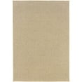 thumbnail image 1 of Oriental Weavers Karavia Indoor/Outdoor Rug - 2160X - 1'9" x 3'9" - in Sand - Classic Casual Style, Water, Stain and Fade Resistant, Hose Clean, Patio, Outdoor Living Area Rug, 1 of 9