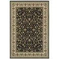 thumbnail image 1 of Oriental Weavers Kashan Area Rug - 108B1 - 9'10" x 12'10" - in Black/ Ivory - Vintage Inspired, Stain Resistant, Family and Pet Friendly , Family, Dining, Living Room Rug, 1 of 3