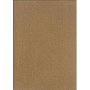 Sphinx Karavia Indoor/Outdoor Area Rug 2068X Tan Solid Woven 5 3" x 7 6" Rectangle