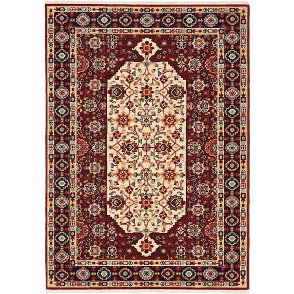 Oriental Weavers LILIHAN Red 2' X 3' Area Rug
