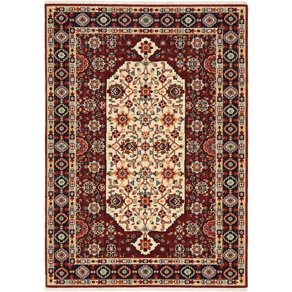 Oriental Weavers LILIHAN Red 2' X 6' Area Rug