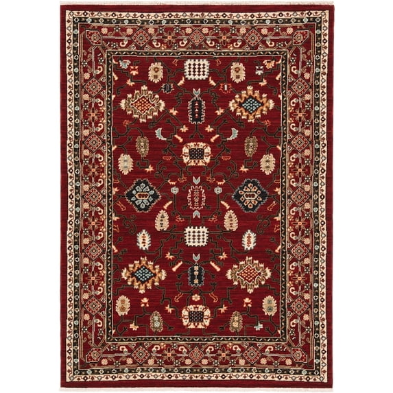 Oriental Weavers LILIHAN Red 6' 7 X 9' 6 Area Rug