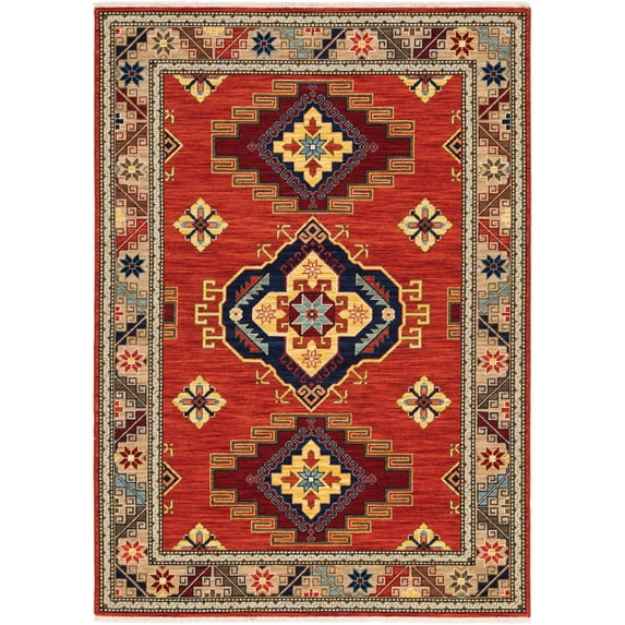 Oriental Weavers LILIHAN Red 6' 7 X 9' 6 Area Rug