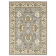 thumbnail image 1 of Oriental Weavers Lucca Wool Blend Area Rug - 2063L - 9'10" x 12'10" - in Gray/ Multi - Vintage Inspired, Wool Blend, Family, Dining, Living Room Rug, 1 of 3