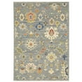 thumbnail image 1 of Oriental Weavers Lucca Wool Blend Area Rug - 5507E - 7'10" x 10'10" - in Grey/ Multi - Vintage Inspired, Wool Blend, Dining, Living Room Rug, 1 of 3