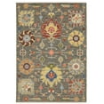 thumbnail image 1 of Oriental Weavers Lucca Wool Blend Area Rug - 8111K - 9'10" x 12'10" - in Gray/ Multi - Vintage Inspired, Wool Blend, Family, Dining, Living Room Rug, 1 of 5