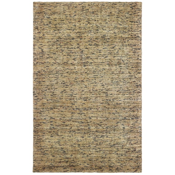 Oriental weavers Lucent Area Rug 45906 Gold Banded Digital 10' x 13' Rectangle