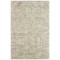 Oriental weavers Lucent Area Rug 45908 Ivory Banded Rows 8' x 10' Rectangle