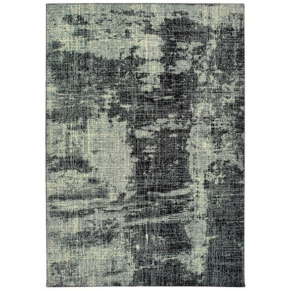 Oriental Weavers LUNA Black 9'10 X 12'10 Area Rug