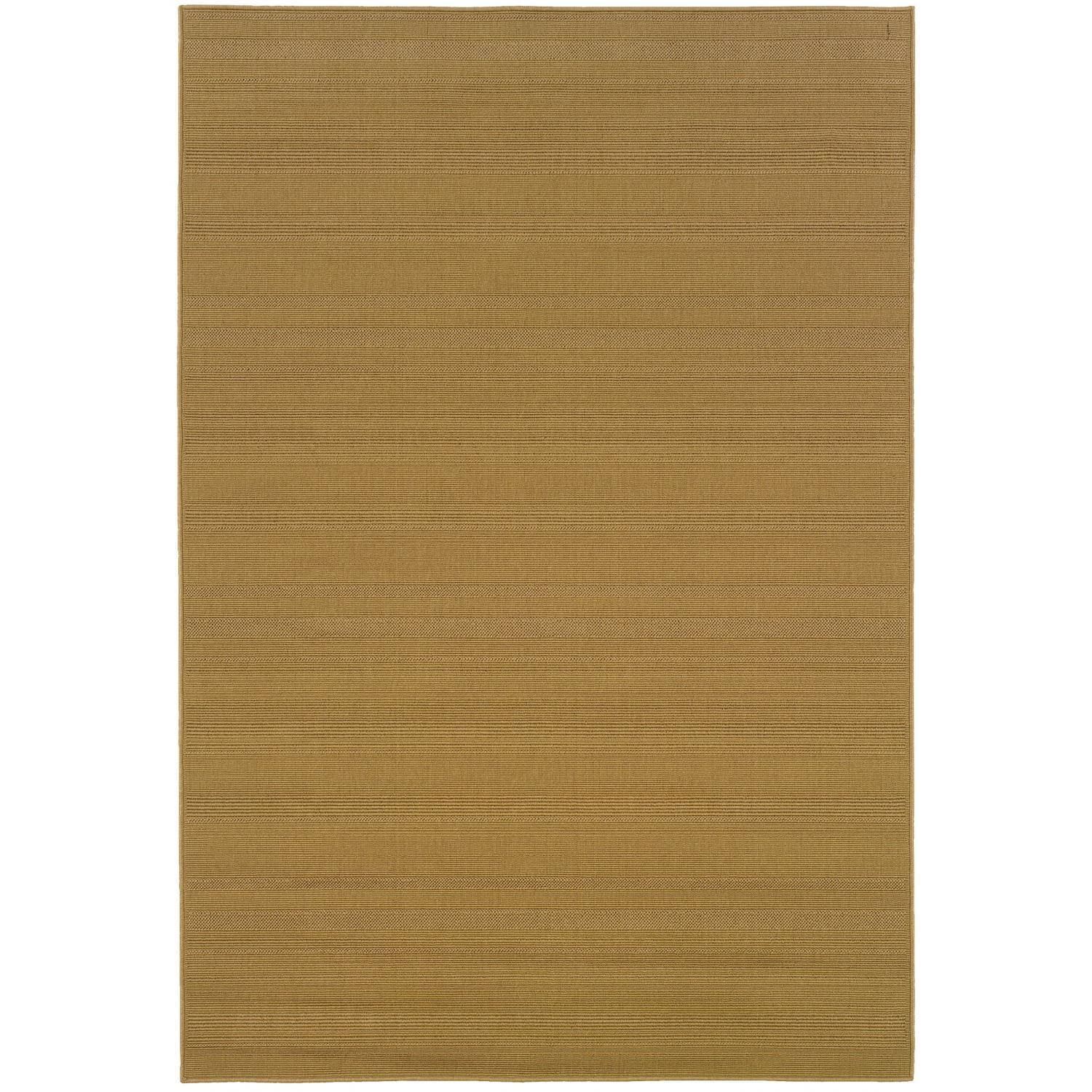 Handmade Round Red Synthetic Stain-Resistant Rug, 2' x 3'