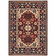 thumbnail image 1 of Oriental Weavers Lilihan 2062R Red/ Blue 6'7" X 9'6" Indoor Area Rug, 1 of 2