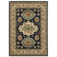 thumbnail image 1 of Oriental Weavers Lilihan Wool Blend Area Rug - 532B6 - 2' x 6' - in Navy/ Multi - Southwestern Lodge Style, Wool Blend, Entryway, Hallway Runner Rug, 1 of 3