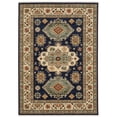 thumbnail image 1 of Oriental Weavers Lilihan Wool Blend Area Rug - 532B6 - 3'3" x 5' - in Navy/ Multi - Southwestern Lodge Style, Wool Blend, Entrway, Bedroom Rug, 1 of 3