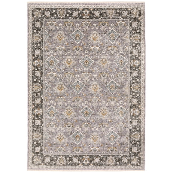 Oriental Weavers MAHARAJA Gray 2' 3 X 7' 6 Area Rug