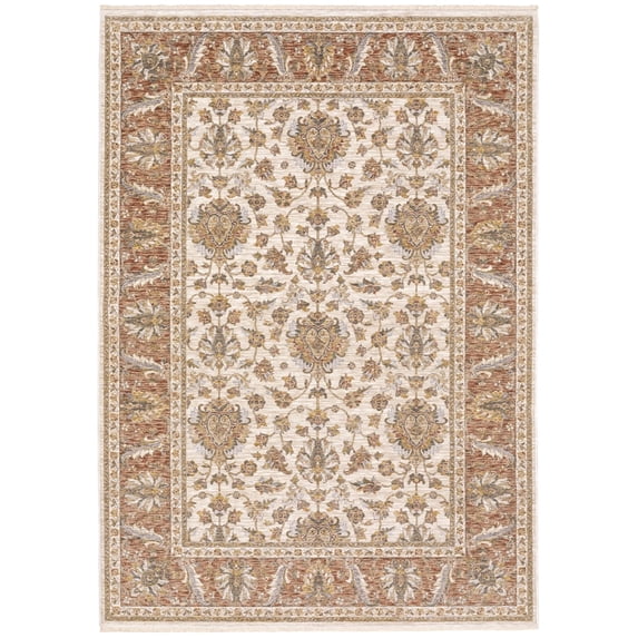 Oriental Weavers MAHARAJA Ivory 3' 3 X 5' Area Rug