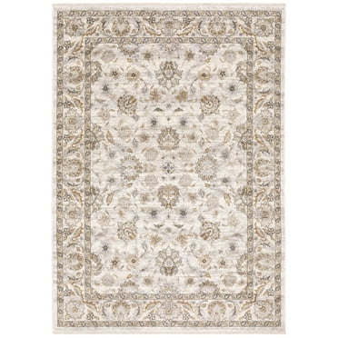 Oriental Weavers MAHARAJA Ivory 3' 3 X 5' Area Rug