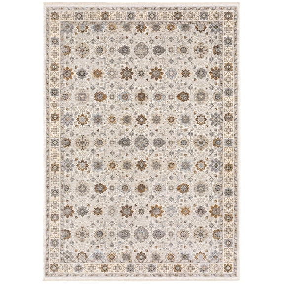 Oriental Weavers MAHARAJA Ivory 6' 7 X 9' 6 Area Rug